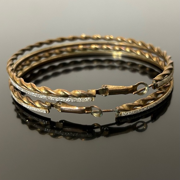 Large Hoop Earrings - Picture 4 of 4